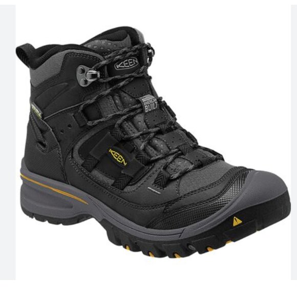 KEEN Logan Mid Hiking Boot Mens 8 W 10 Outdoor Adventure Hiking Trail Footwear - Picture 1 of 10